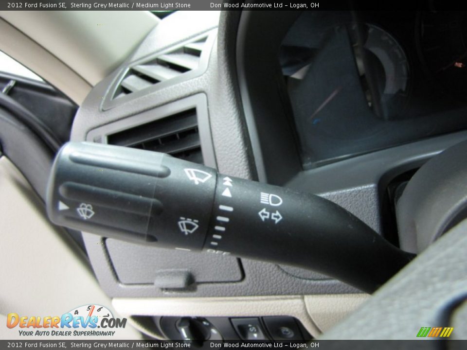 2012 Ford Fusion SE Sterling Grey Metallic / Medium Light Stone Photo #17