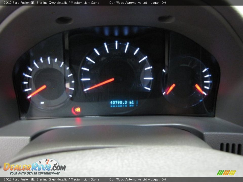 2012 Ford Fusion SE Sterling Grey Metallic / Medium Light Stone Photo #18