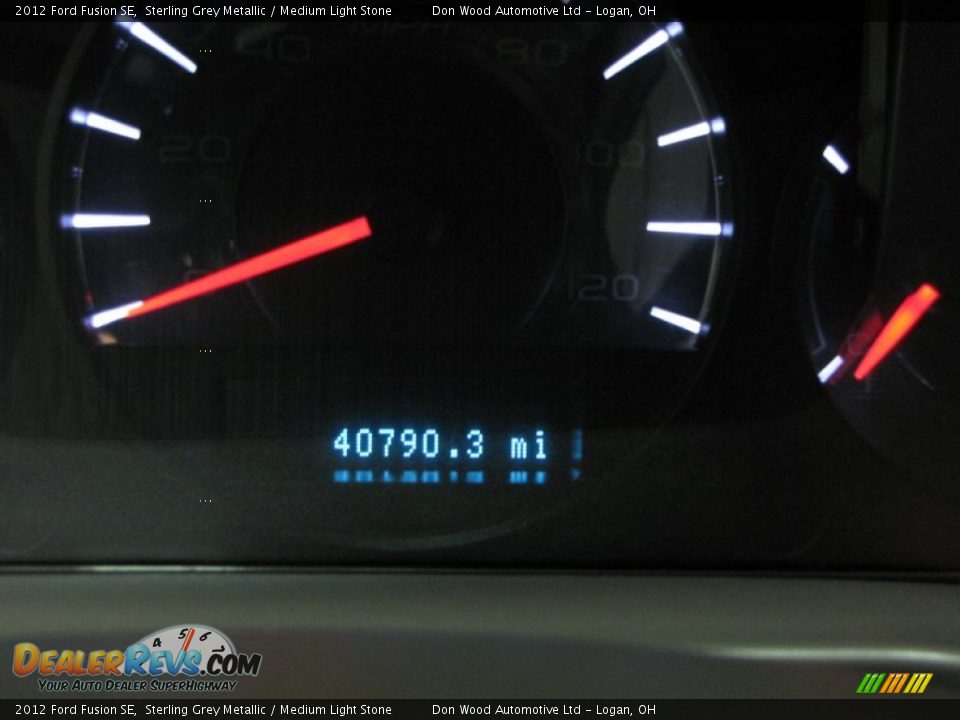 2012 Ford Fusion SE Sterling Grey Metallic / Medium Light Stone Photo #19