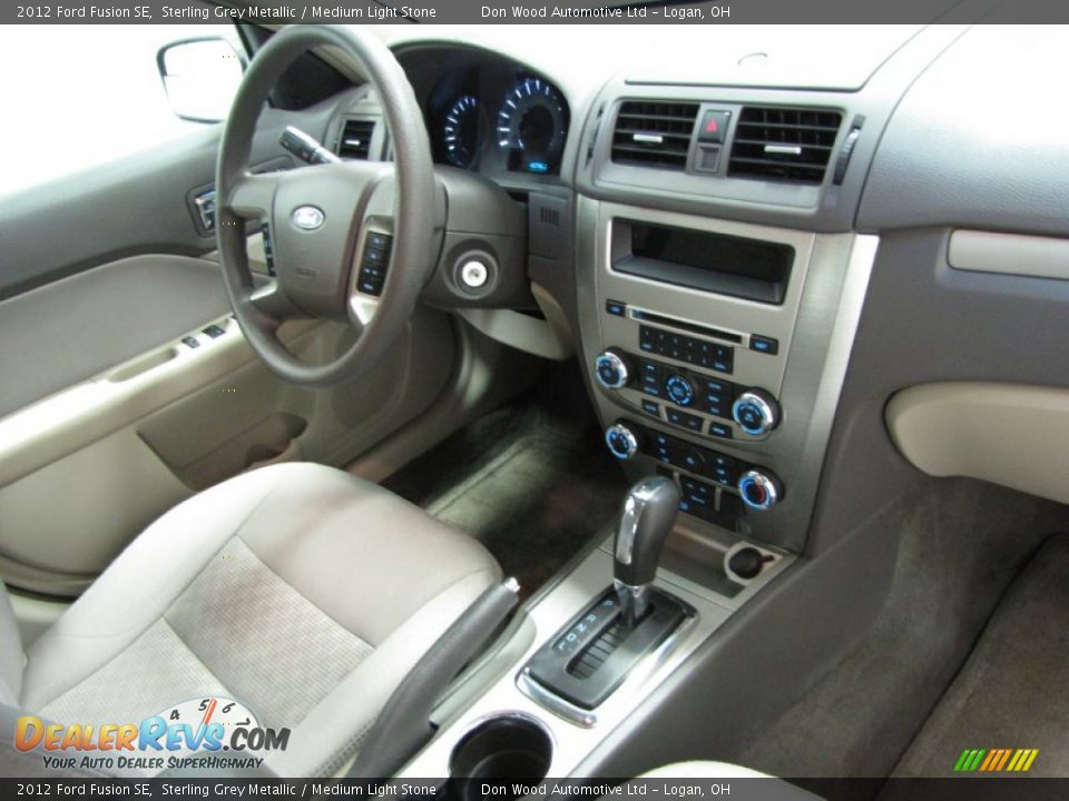 2012 Ford Fusion SE Sterling Grey Metallic / Medium Light Stone Photo #20