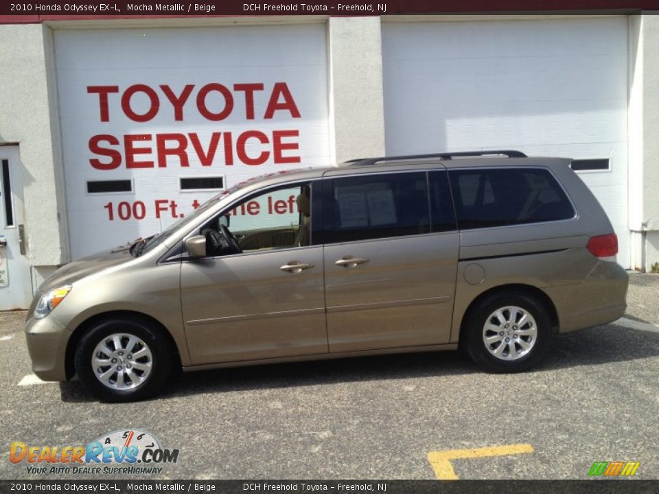 2010 Honda Odyssey EX-L Mocha Metallic / Beige Photo #3