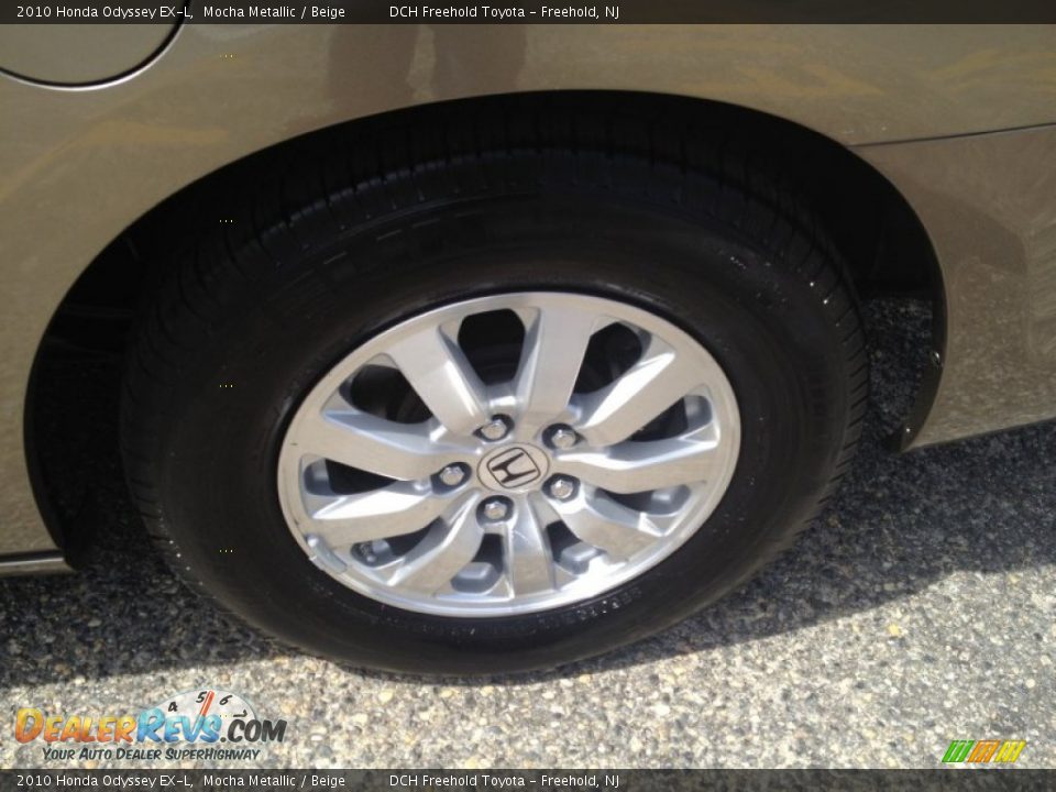 2010 Honda Odyssey EX-L Mocha Metallic / Beige Photo #7