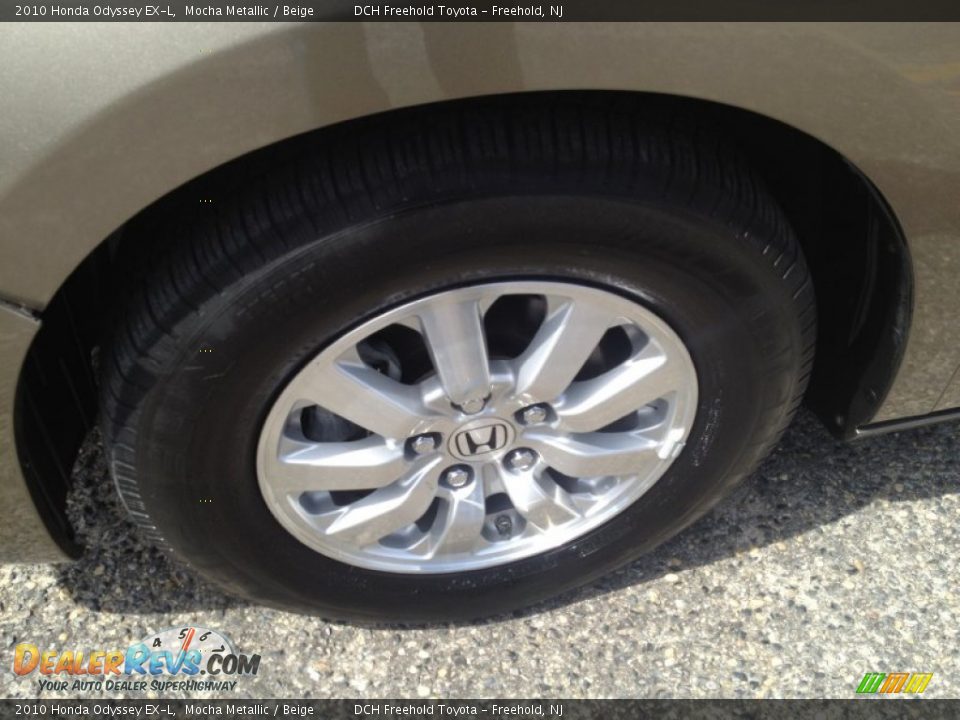 2010 Honda Odyssey EX-L Mocha Metallic / Beige Photo #8