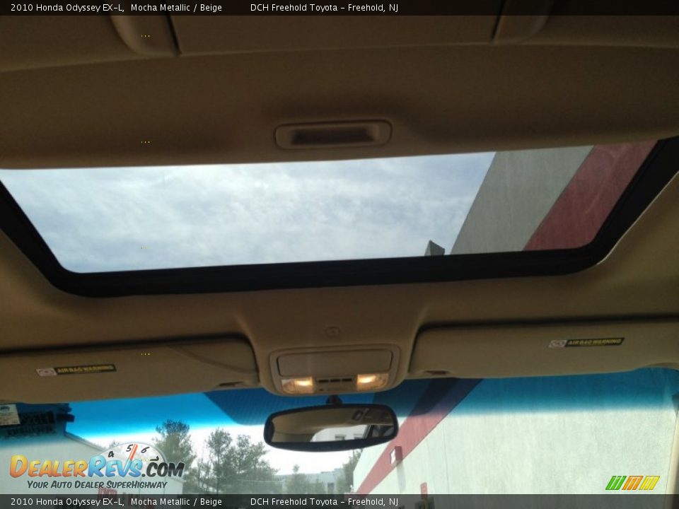 2010 Honda Odyssey EX-L Mocha Metallic / Beige Photo #11