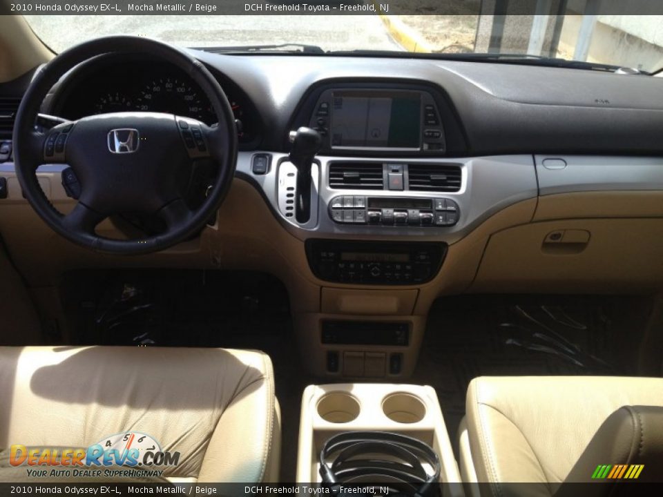 2010 Honda Odyssey EX-L Mocha Metallic / Beige Photo #12