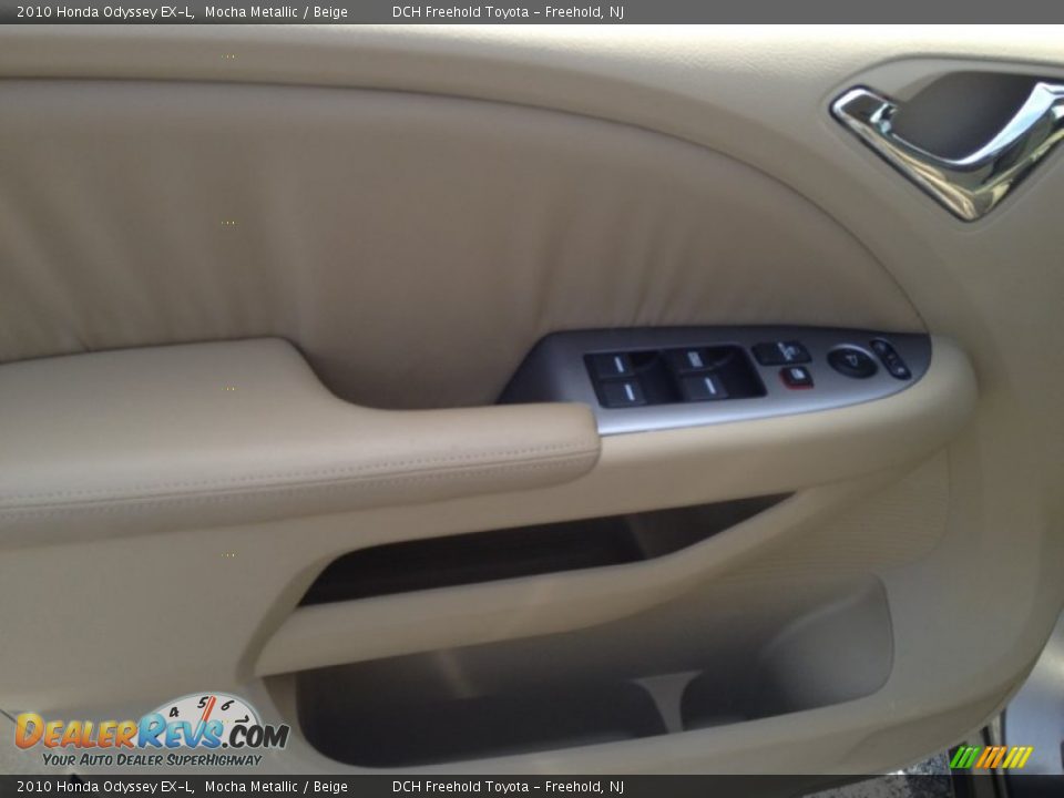 2010 Honda Odyssey EX-L Mocha Metallic / Beige Photo #14