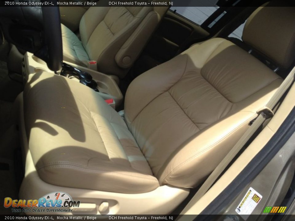 2010 Honda Odyssey EX-L Mocha Metallic / Beige Photo #17