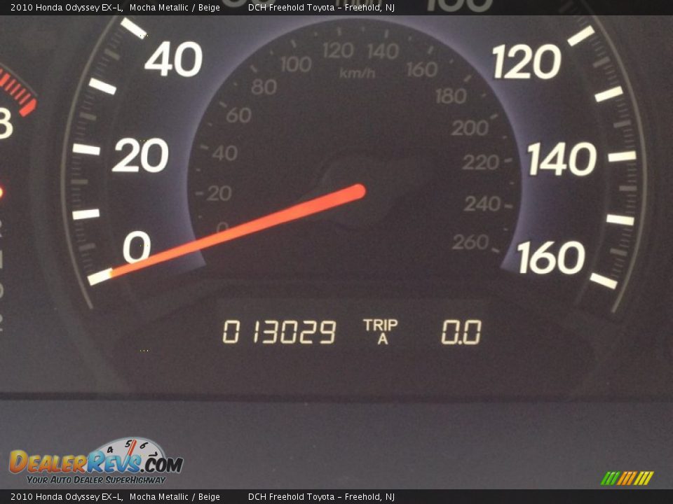 2010 Honda Odyssey EX-L Mocha Metallic / Beige Photo #22