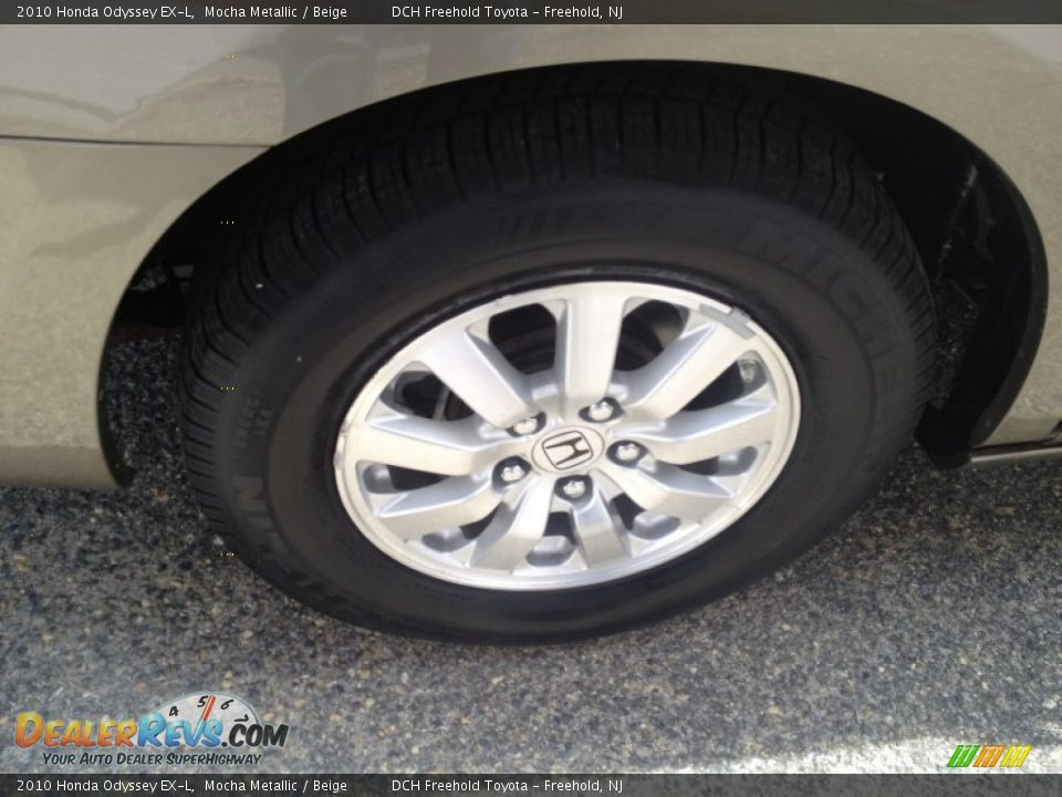 2010 Honda Odyssey EX-L Mocha Metallic / Beige Photo #24