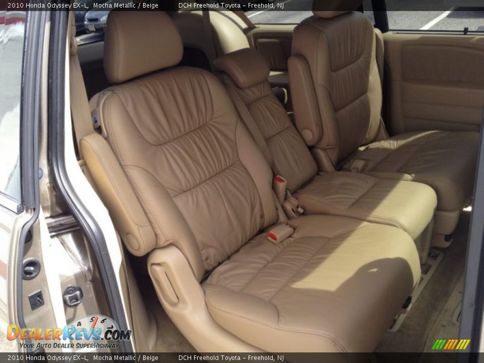 2010 Honda Odyssey EX-L Mocha Metallic / Beige Photo #25