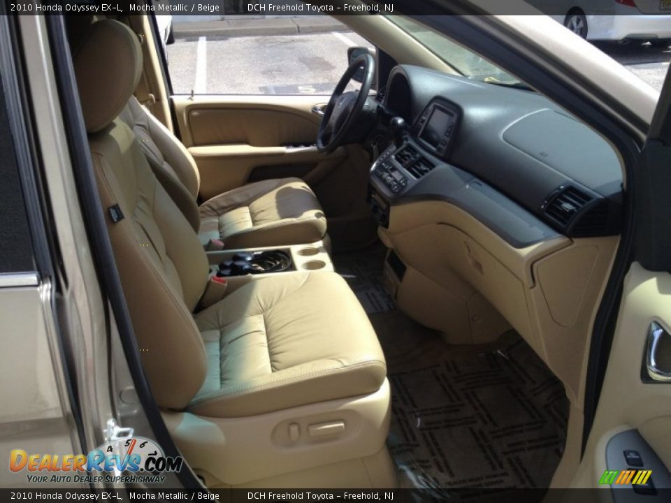 2010 Honda Odyssey EX-L Mocha Metallic / Beige Photo #27