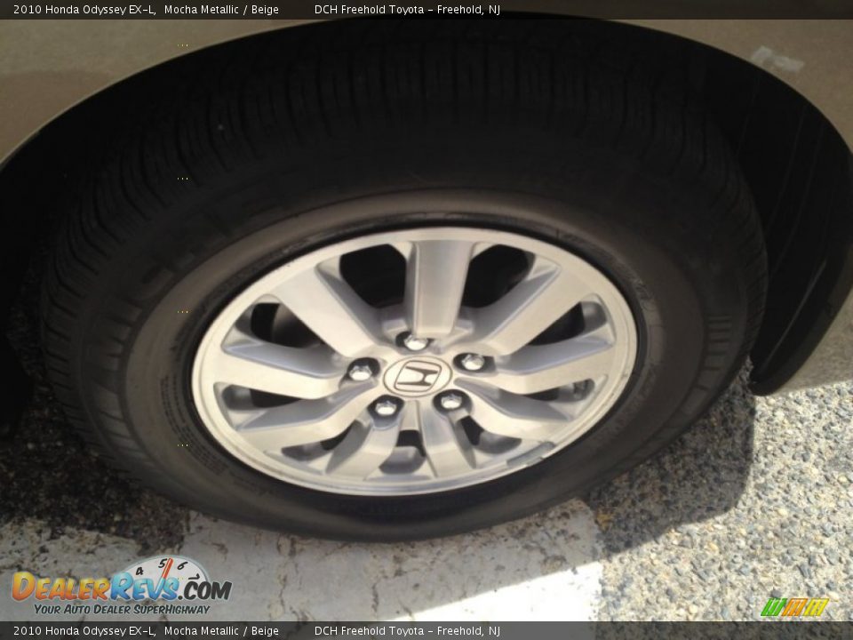 2010 Honda Odyssey EX-L Mocha Metallic / Beige Photo #29