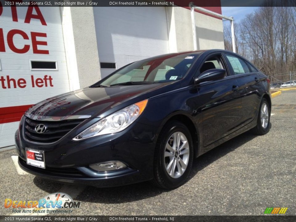 2013 Hyundai Sonata GLS Indigo Night Blue / Gray Photo #1
