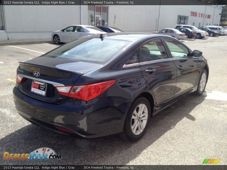 2013 Hyundai Sonata GLS Indigo Night Blue / Gray Photo #6