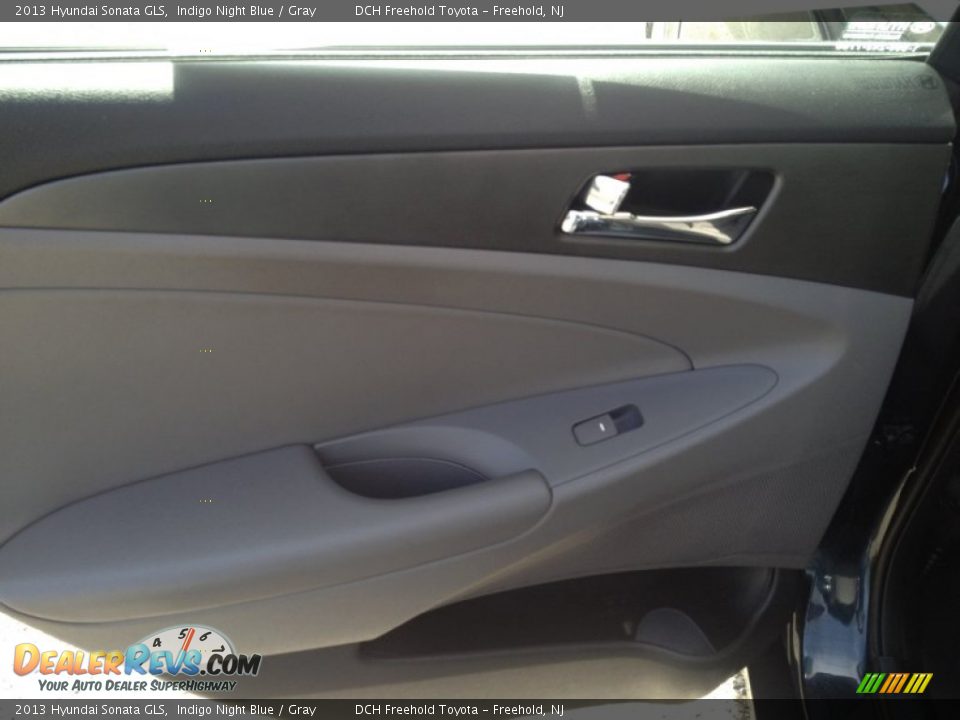 2013 Hyundai Sonata GLS Indigo Night Blue / Gray Photo #9