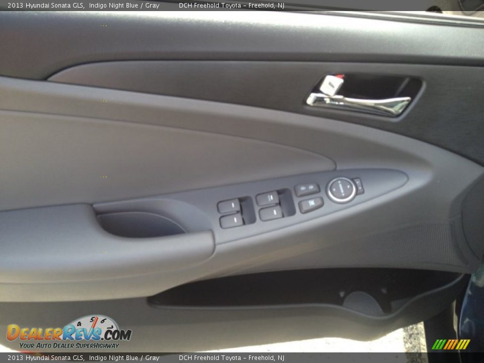 2013 Hyundai Sonata GLS Indigo Night Blue / Gray Photo #13