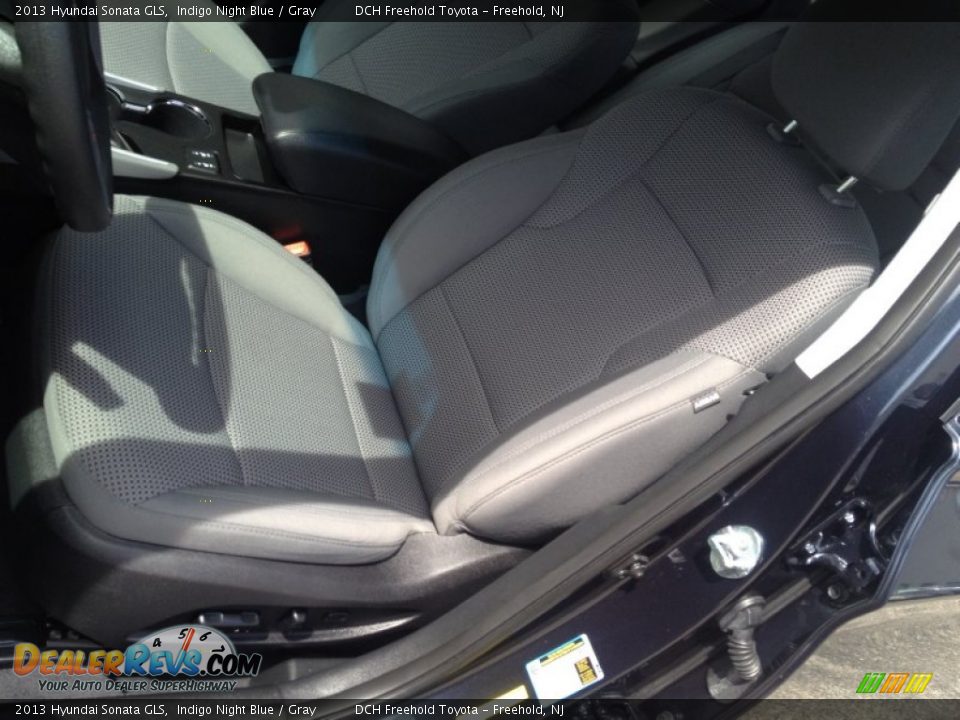 2013 Hyundai Sonata GLS Indigo Night Blue / Gray Photo #15