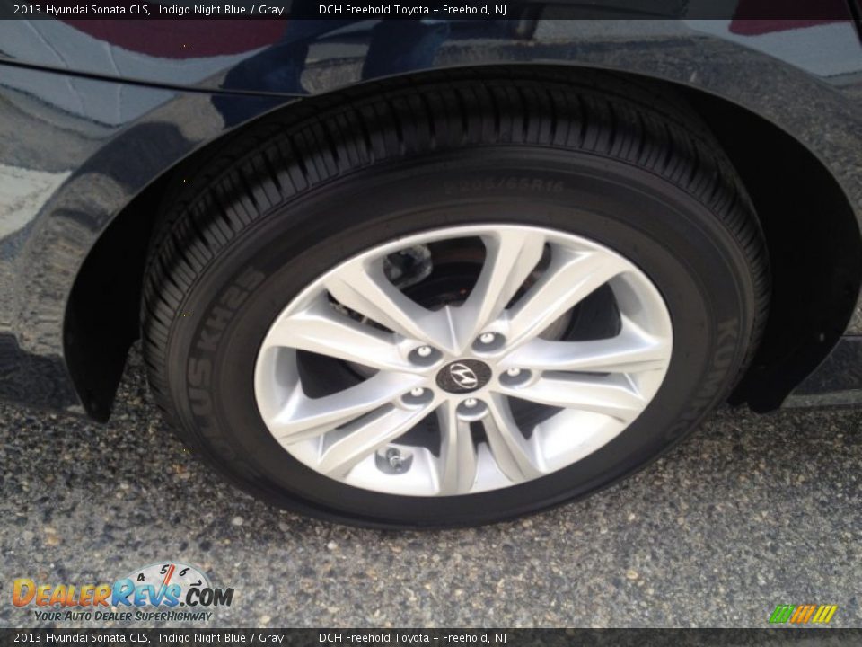 2013 Hyundai Sonata GLS Indigo Night Blue / Gray Photo #23
