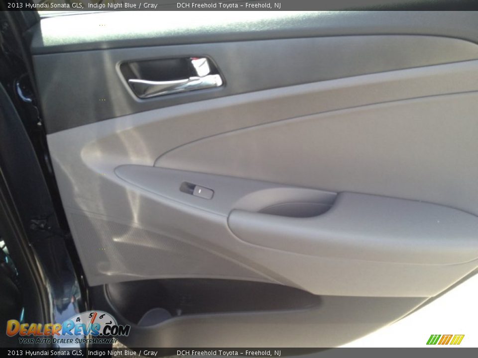 2013 Hyundai Sonata GLS Indigo Night Blue / Gray Photo #24