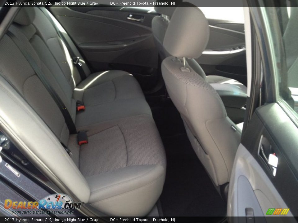 2013 Hyundai Sonata GLS Indigo Night Blue / Gray Photo #25