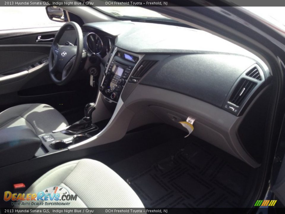 2013 Hyundai Sonata GLS Indigo Night Blue / Gray Photo #26