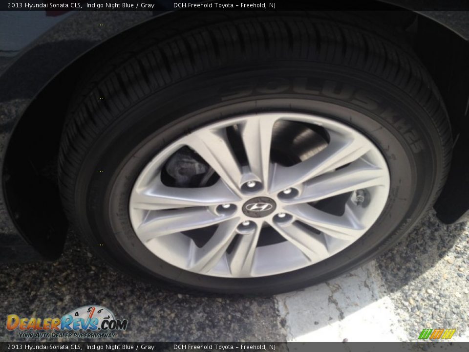 2013 Hyundai Sonata GLS Indigo Night Blue / Gray Photo #29