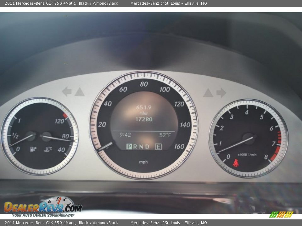 2011 Mercedes-Benz GLK 350 4Matic Black / Almond/Black Photo #2