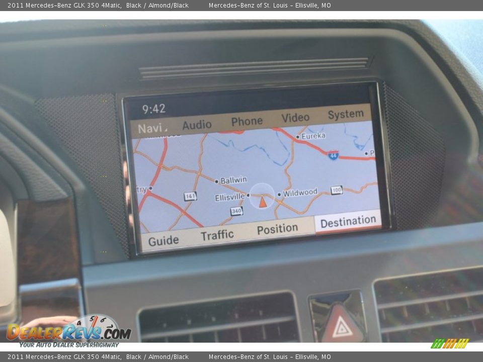 2011 Mercedes-Benz GLK 350 4Matic Black / Almond/Black Photo #4