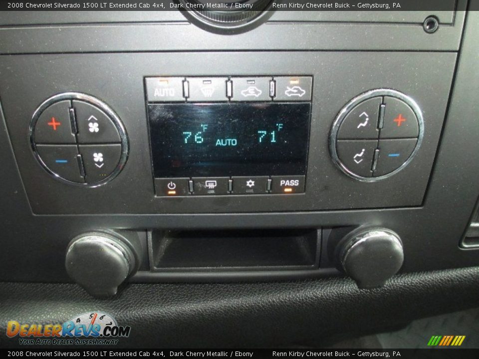 2008 Chevrolet Silverado 1500 LT Extended Cab 4x4 Dark Cherry Metallic / Ebony Photo #24