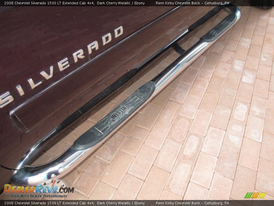 2008 Chevrolet Silverado 1500 LT Extended Cab 4x4 Dark Cherry Metallic / Ebony Photo #27