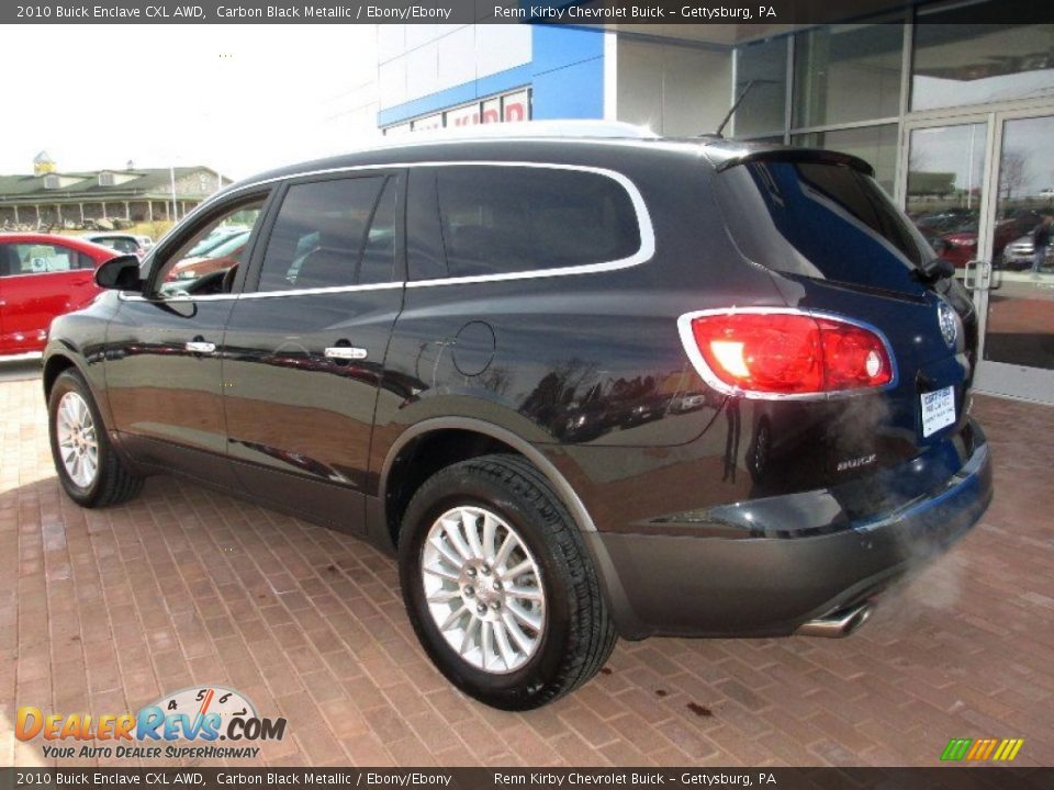 2010 Buick Enclave CXL AWD Carbon Black Metallic / Ebony/Ebony Photo #2