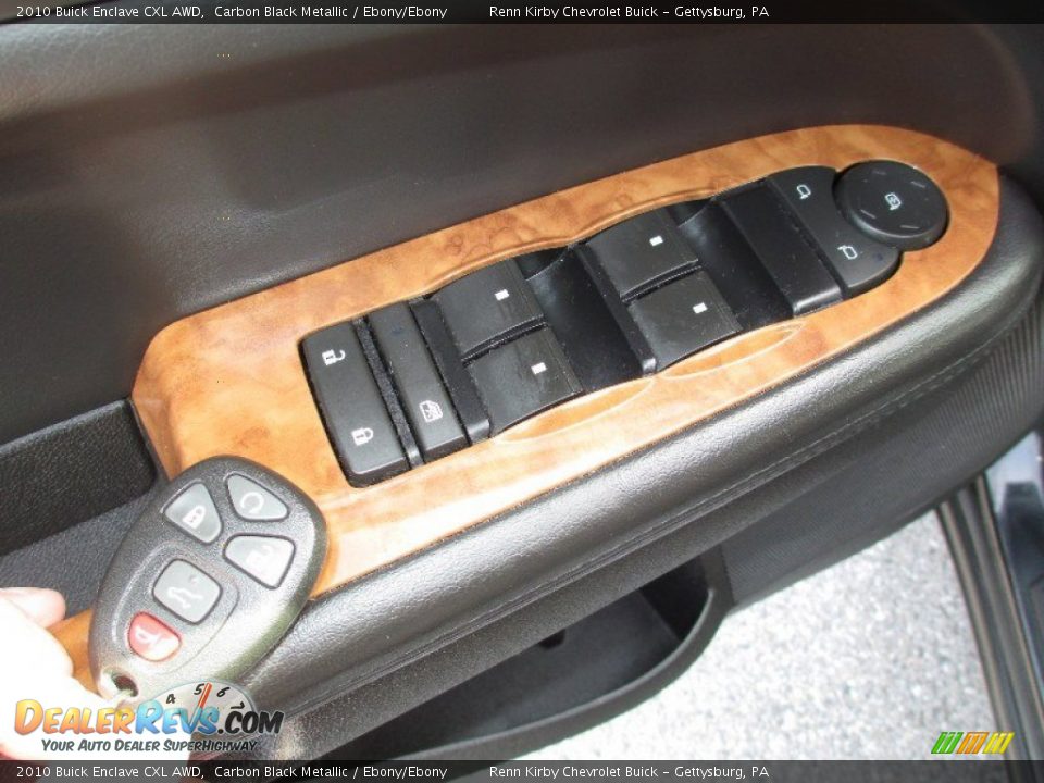 2010 Buick Enclave CXL AWD Carbon Black Metallic / Ebony/Ebony Photo #5