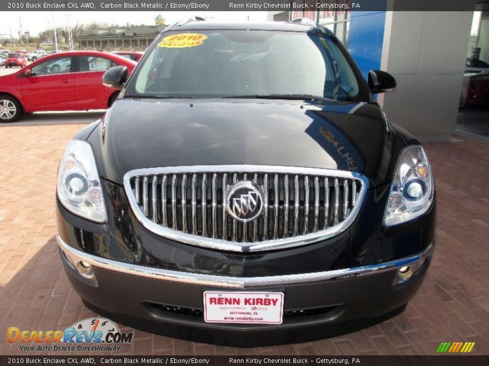 2010 Buick Enclave CXL AWD Carbon Black Metallic / Ebony/Ebony Photo #16
