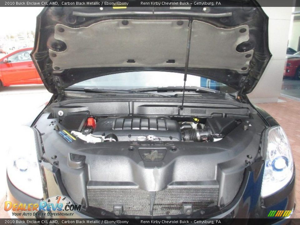 2010 Buick Enclave CXL AWD Carbon Black Metallic / Ebony/Ebony Photo #17