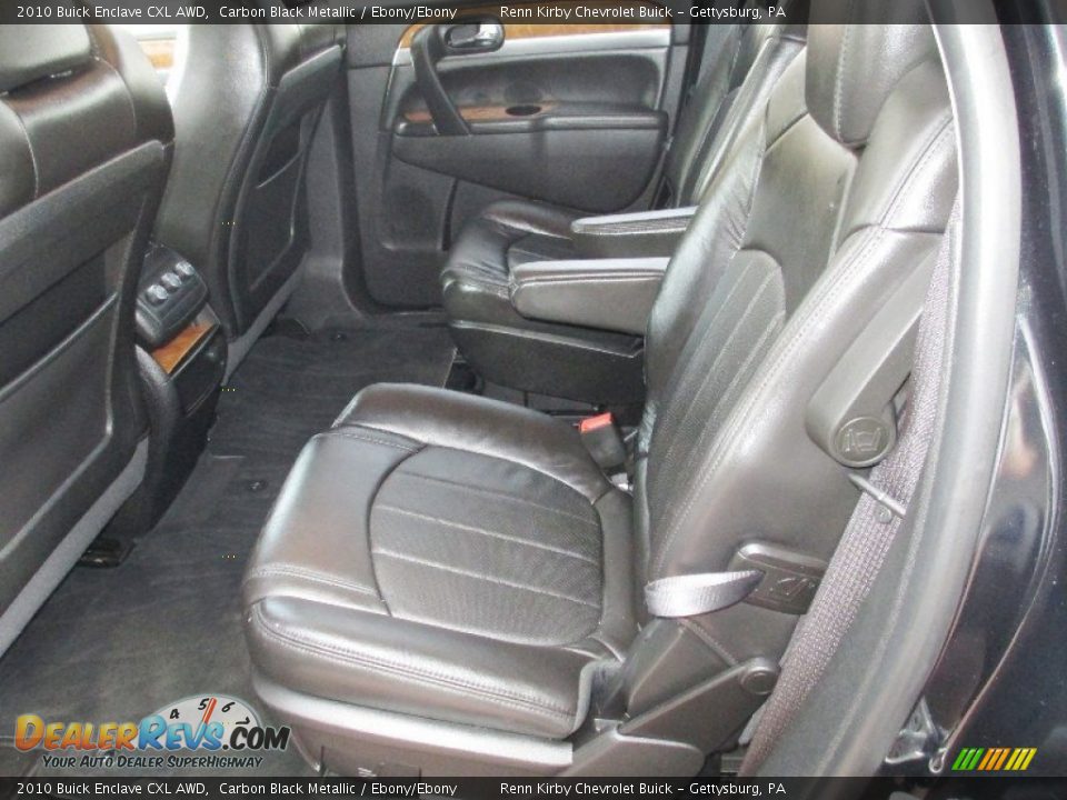 2010 Buick Enclave CXL AWD Carbon Black Metallic / Ebony/Ebony Photo #21
