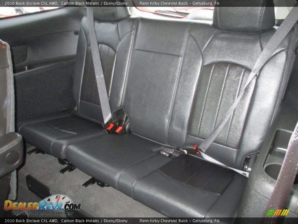 2010 Buick Enclave CXL AWD Carbon Black Metallic / Ebony/Ebony Photo #22
