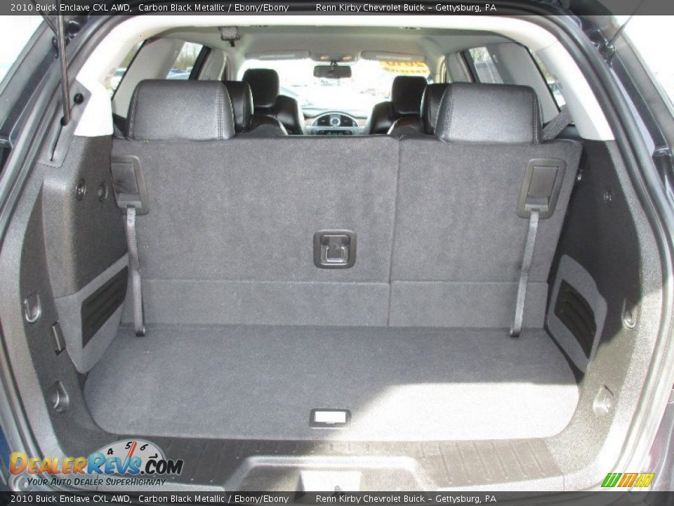 2010 Buick Enclave CXL AWD Carbon Black Metallic / Ebony/Ebony Photo #23
