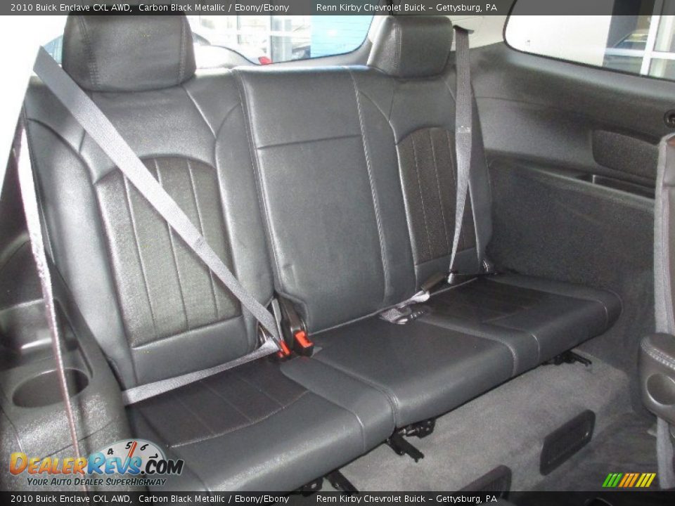2010 Buick Enclave CXL AWD Carbon Black Metallic / Ebony/Ebony Photo #24