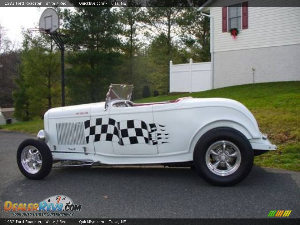 White 1932 Ford Roadster  Photo #1