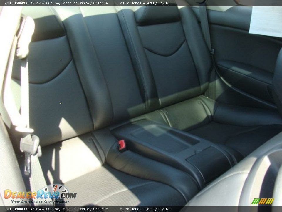 2011 Infiniti G 37 x AWD Coupe Moonlight White / Graphite Photo #13