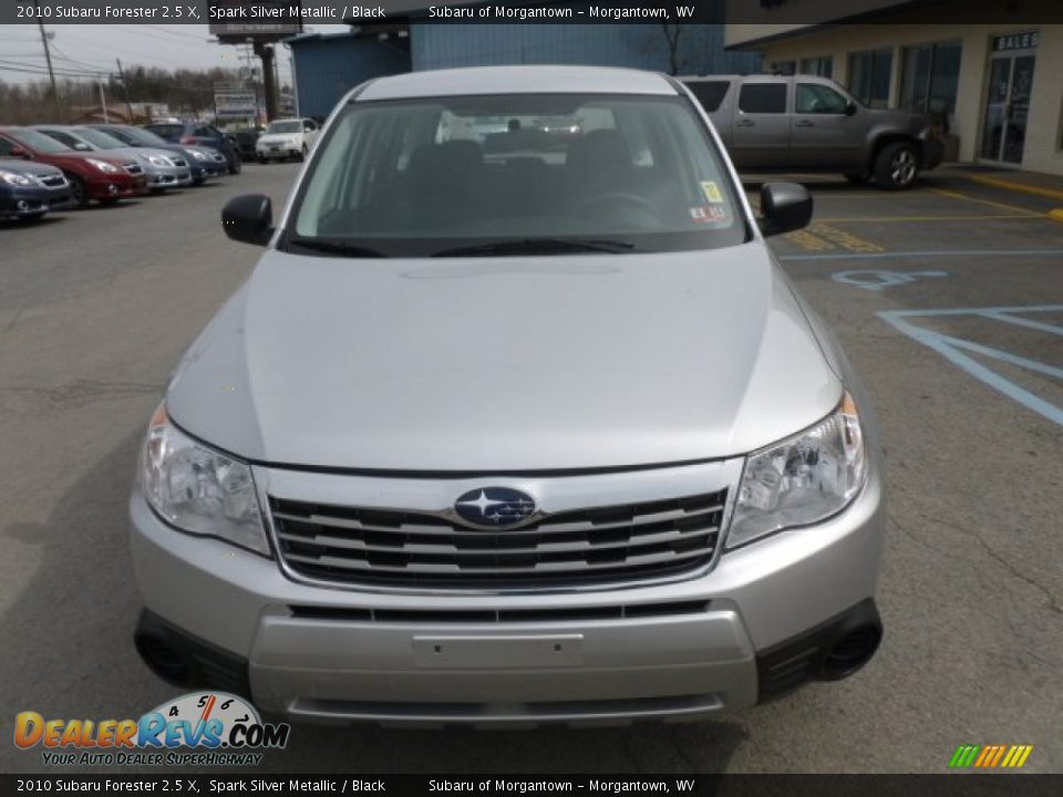 2010 Subaru Forester 2.5 X Spark Silver Metallic / Black Photo #2