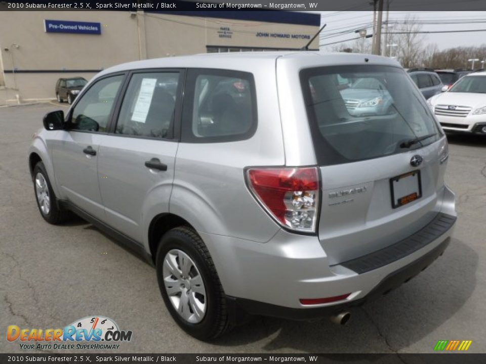 2010 Subaru Forester 2.5 X Spark Silver Metallic / Black Photo #9