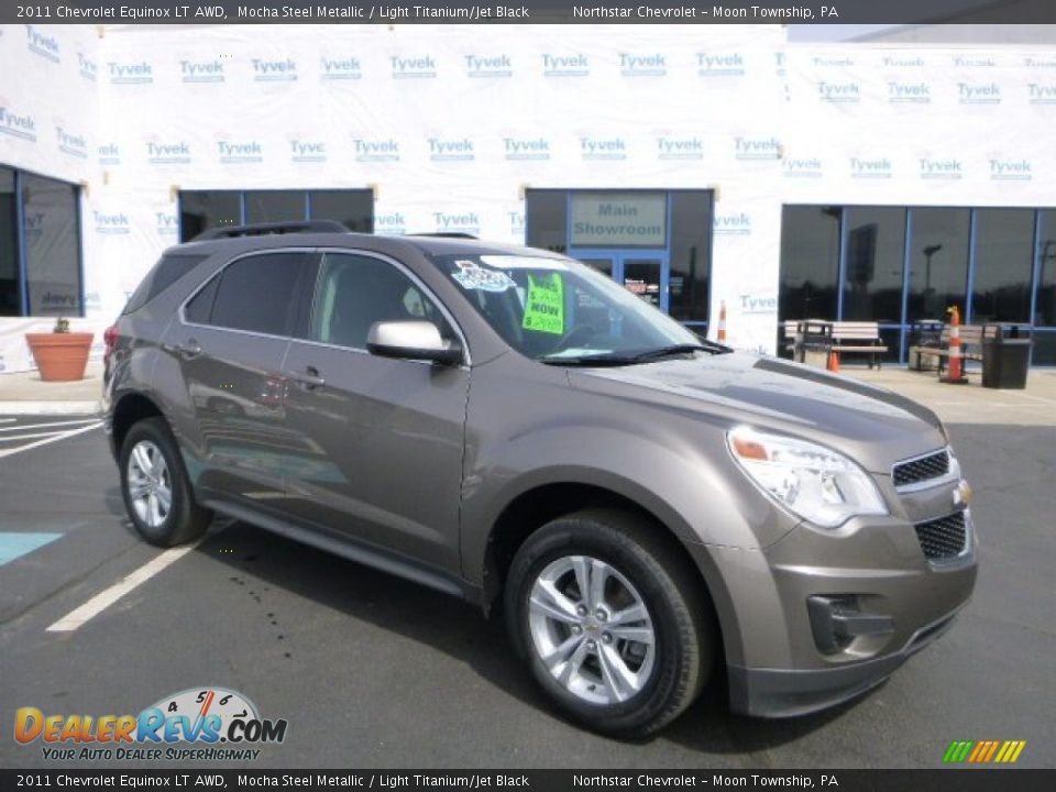 2011 Chevrolet Equinox LT AWD Mocha Steel Metallic / Light Titanium/Jet Black Photo #1