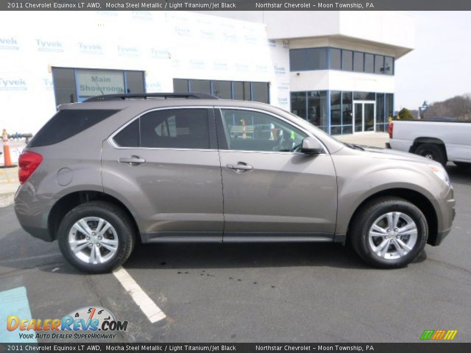 2011 Chevrolet Equinox LT AWD Mocha Steel Metallic / Light Titanium/Jet Black Photo #2
