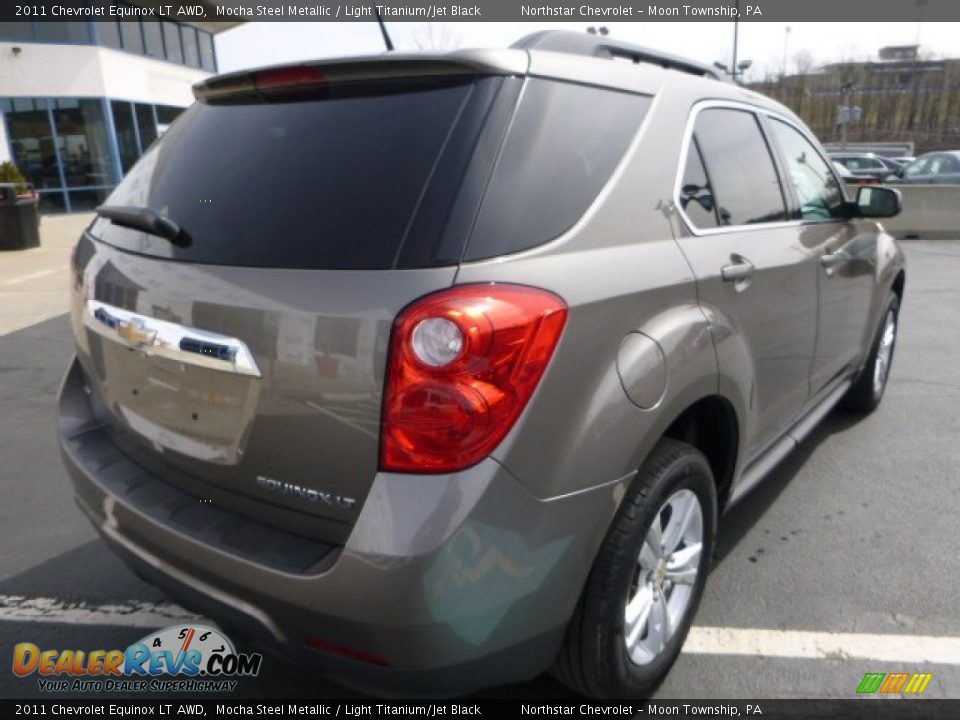 2011 Chevrolet Equinox LT AWD Mocha Steel Metallic / Light Titanium/Jet Black Photo #3