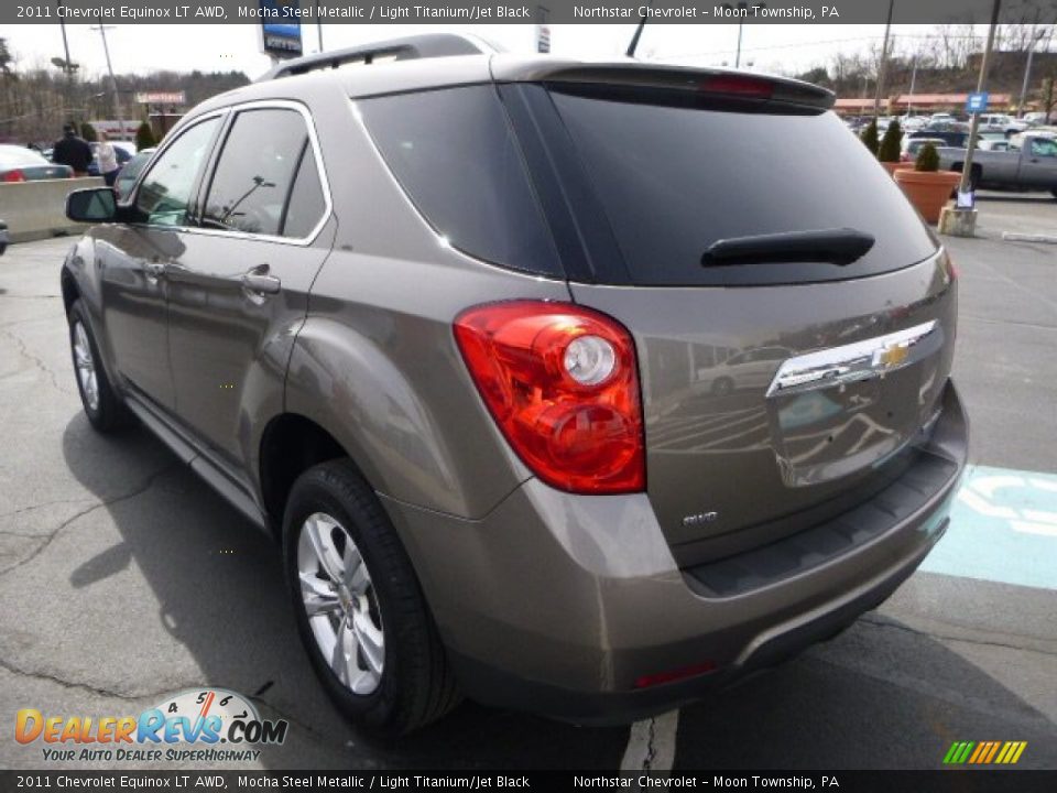 2011 Chevrolet Equinox LT AWD Mocha Steel Metallic / Light Titanium/Jet Black Photo #5