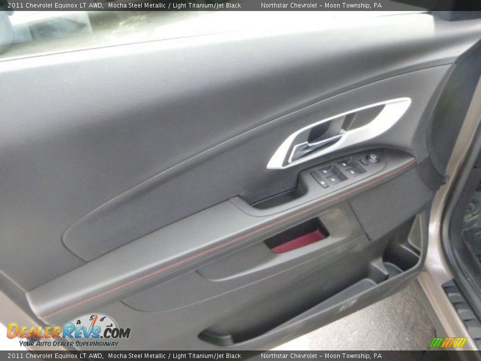 2011 Chevrolet Equinox LT AWD Mocha Steel Metallic / Light Titanium/Jet Black Photo #14