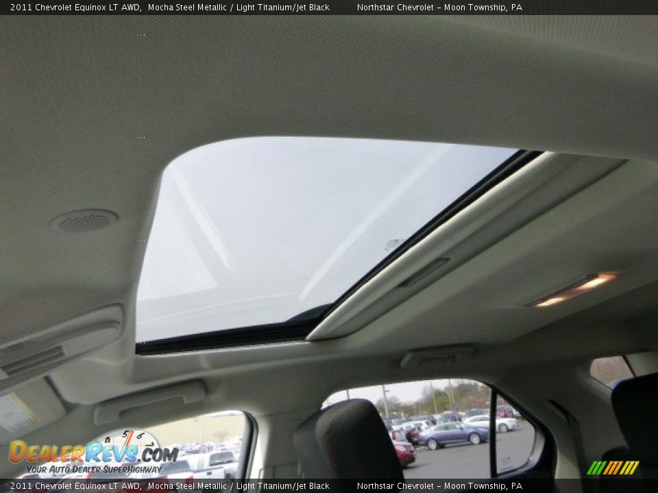 2011 Chevrolet Equinox LT AWD Mocha Steel Metallic / Light Titanium/Jet Black Photo #16