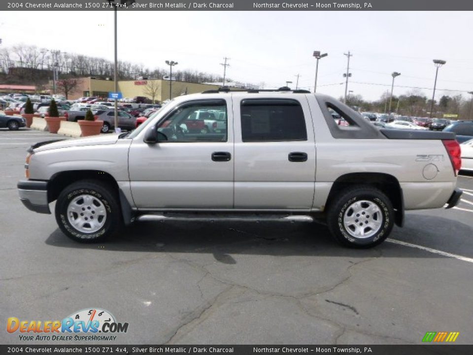 Silver Birch Metallic 2004 Chevrolet Avalanche 1500 Z71 4x4 Photo #6