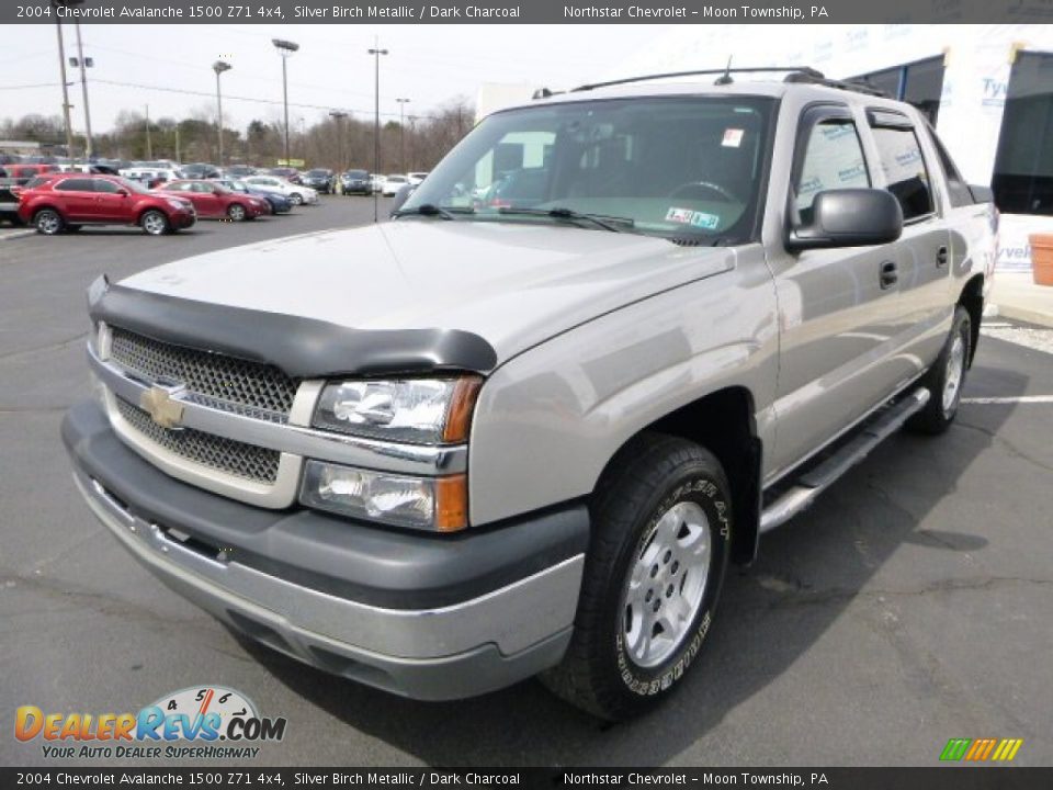 2004 Chevrolet Avalanche 1500 Z71 4x4 Silver Birch Metallic / Dark Charcoal Photo #7